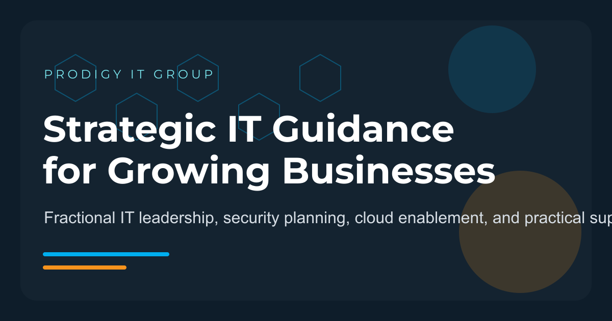 Southern Oregon Business Technology Partner | Prodigy IT Group